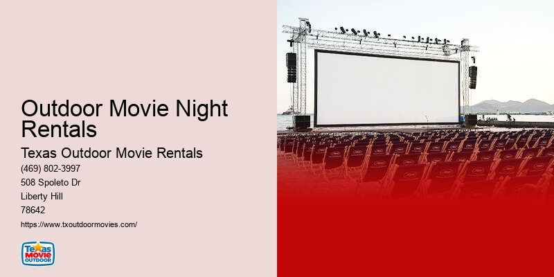 Inflatable Theater Screens