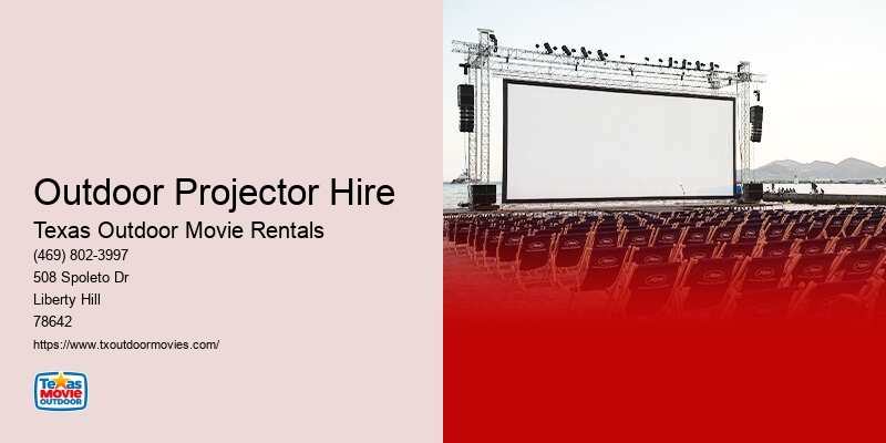 Inflatable Screen Hire