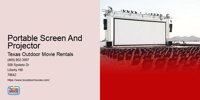 Movie Screen Rental Companies