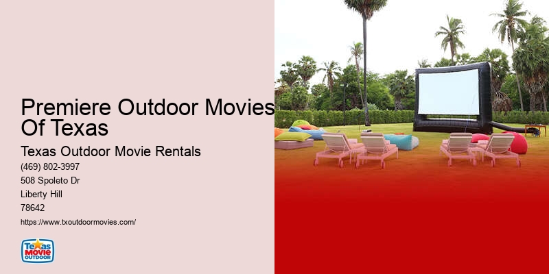 Outdoor Theater Rentals