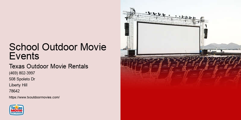 Movie Night Equipment Hire